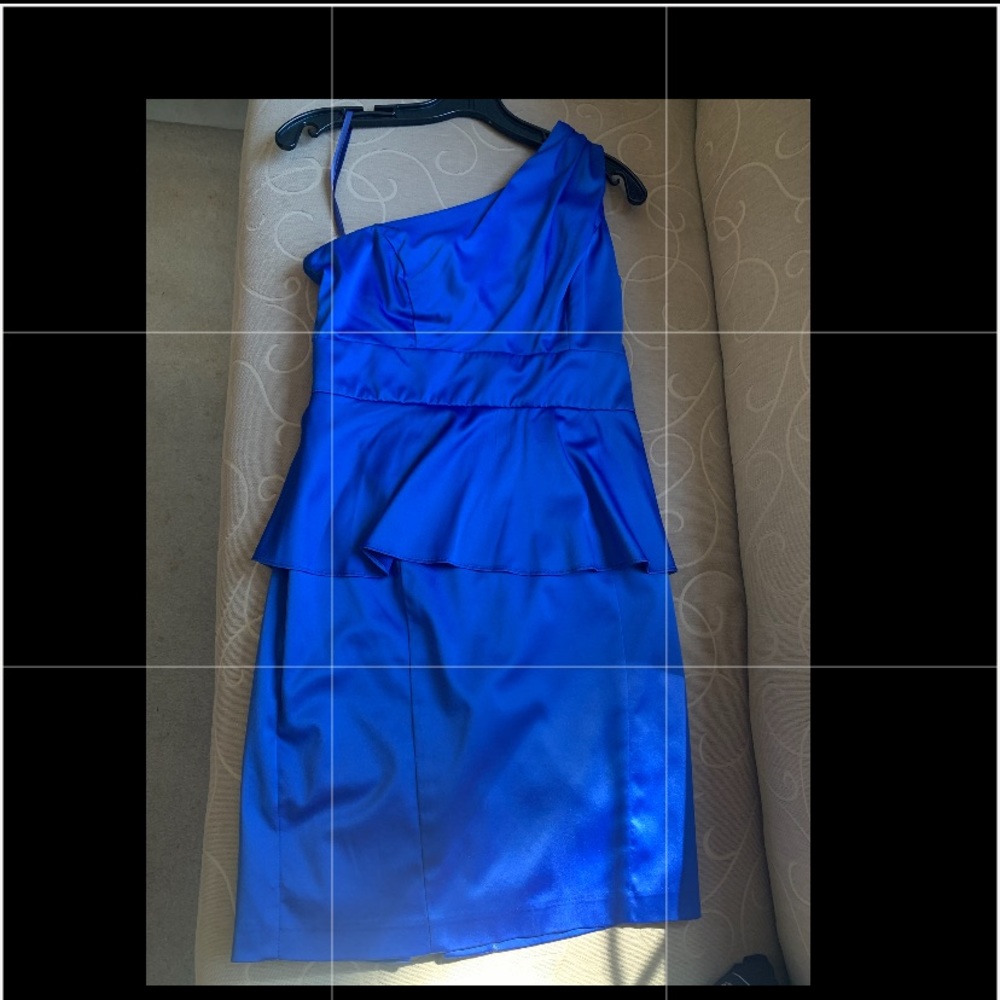 Blue dress